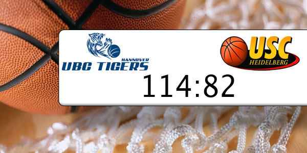 UBC Tigers siegen „SLACKtakulär“ gegen Heidelberg