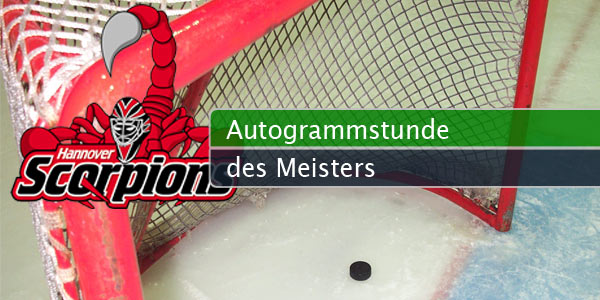 Hannover Scorpions Autogramme