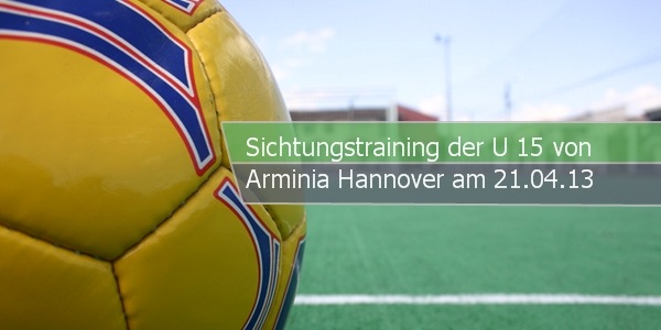 arminia sichtungstraining paint