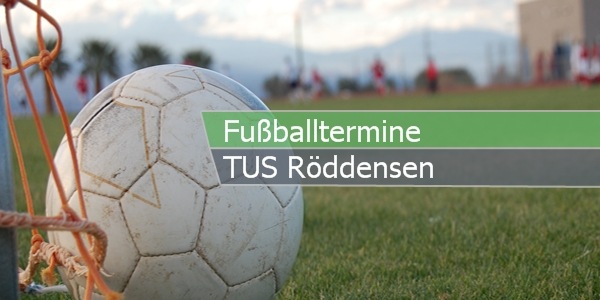 röddensen fussballtermine